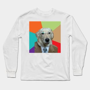 Business Dog Meme Long Sleeve T-Shirt